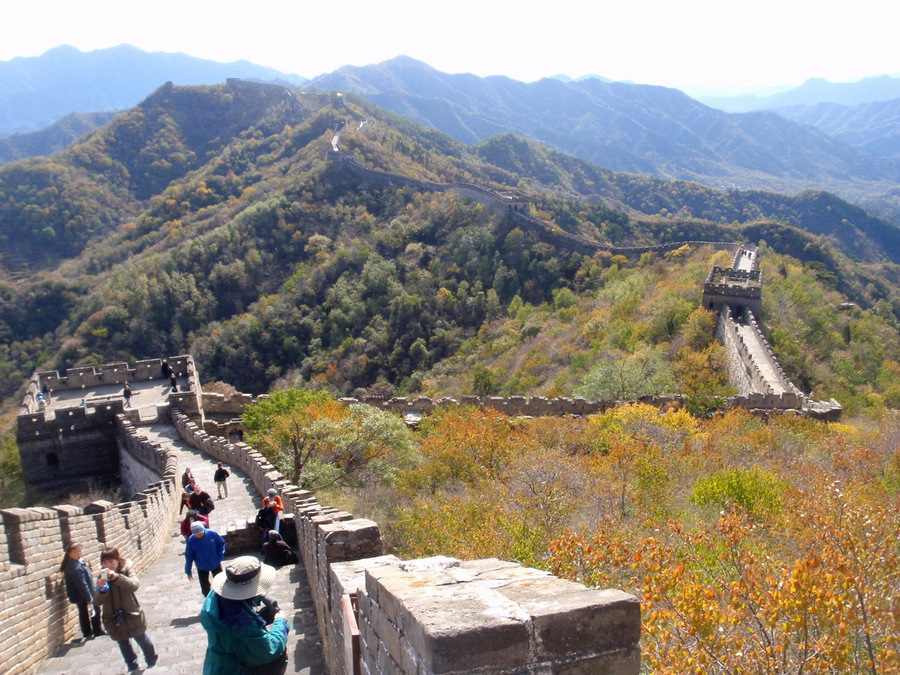We could see Beijing from here.